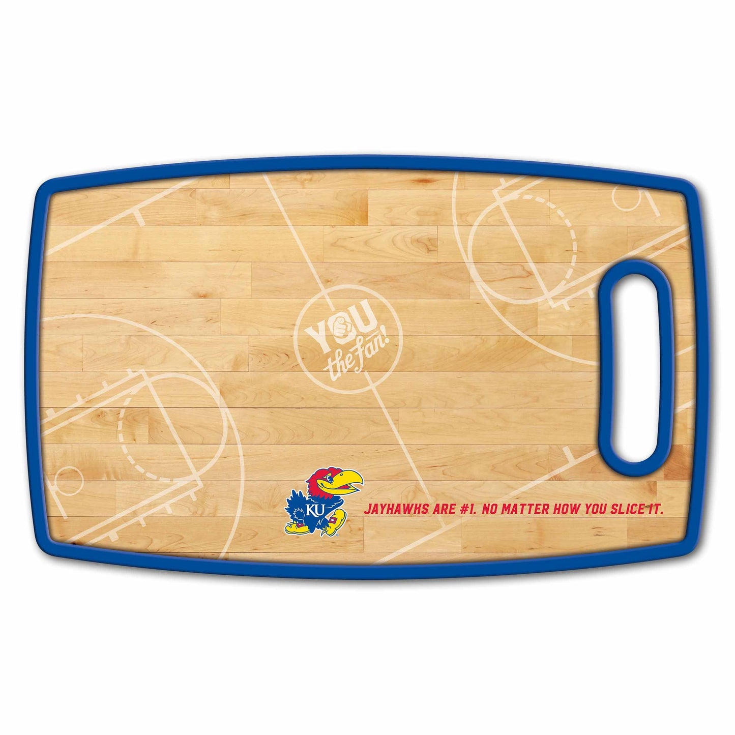 Kansas Jayhawks Retro Series Cutting Board Alt 2
