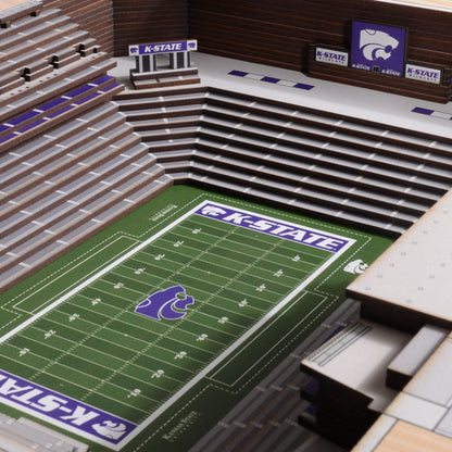 NCAA Kansas State Wildcats 25-Layer StadiumView Wallart