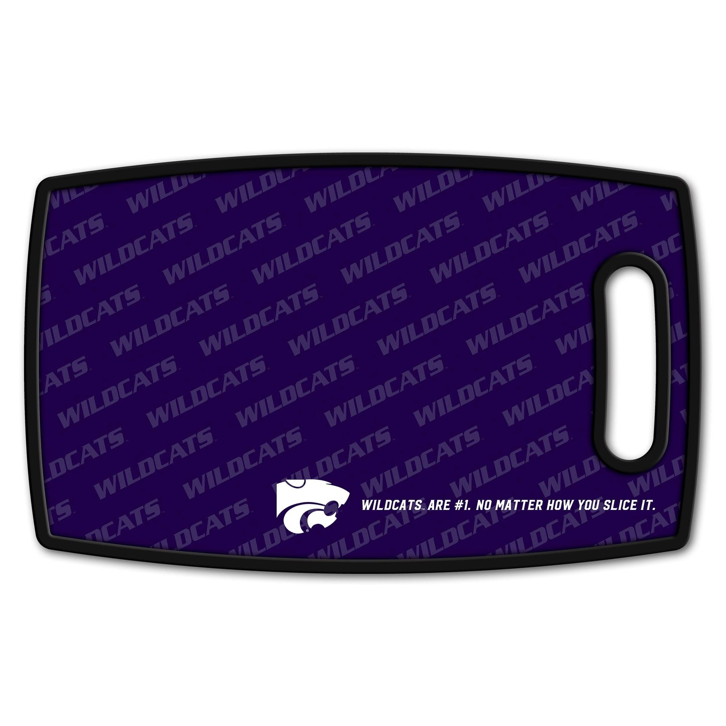 Kansas State Wildcats Logo Series Cutting Board Alt 2