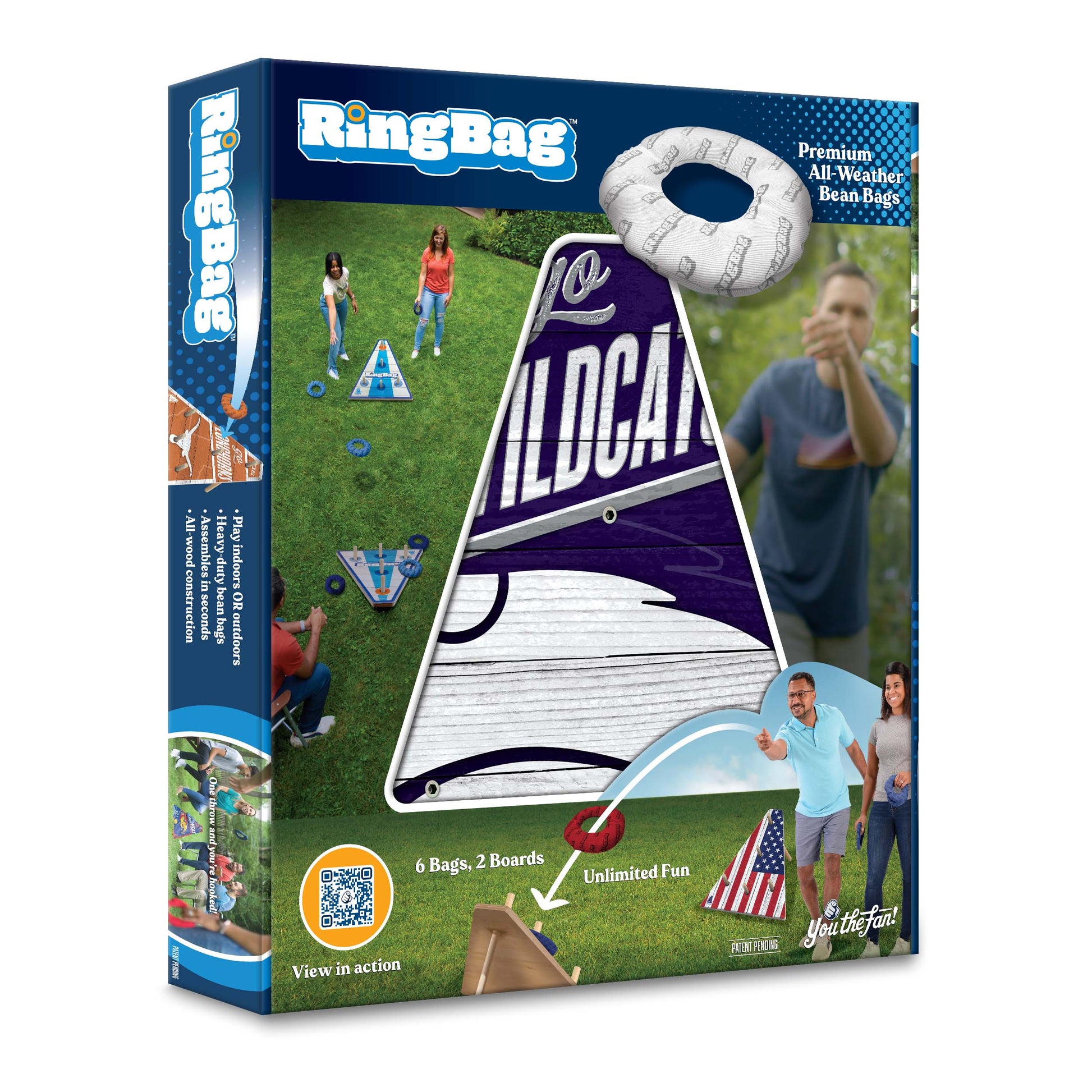 NCAA Kansas State Wildcats Ringbag Outdoor Game