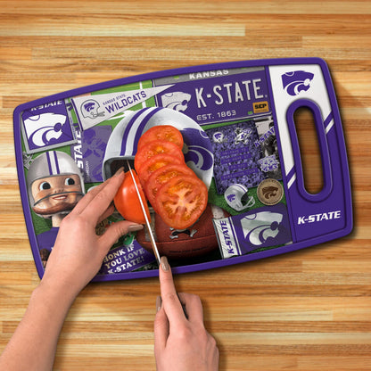 Kansas State Wildcats Retro Series Cutting Board Alt 3