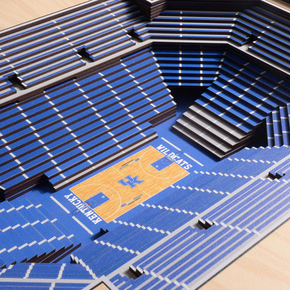 NCAA Kentucky Wildcats 25-Layer StadiumView Wallart