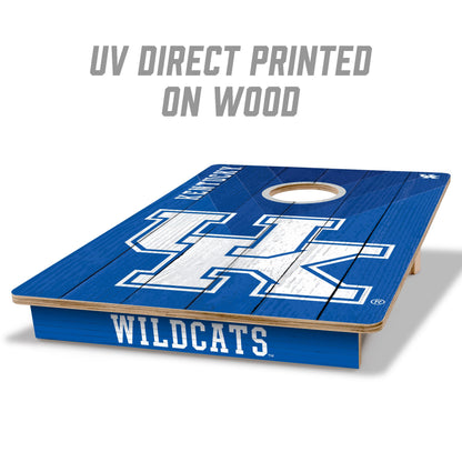NCAA Kentucky Wildcats 2' X 3' All-Wood Cornhole Set - Alt 1