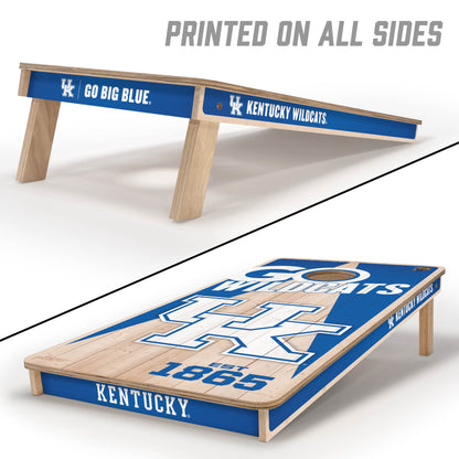 NCAA Kentucky Wildcats 2' x 4' All-Wood Cornhole Set