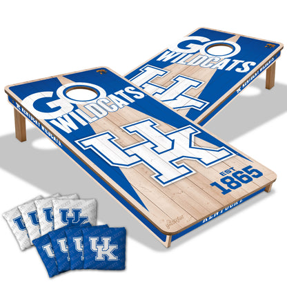 NCAA Kentucky Wildcats 2' x 4' All-Wood Cornhole Set