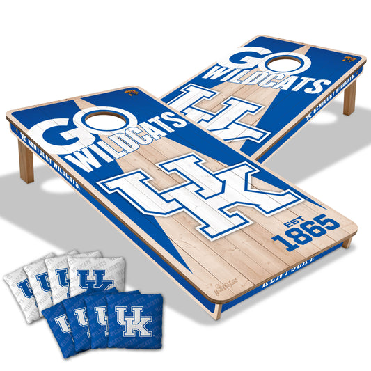 NCAA Kentucky Wildcats 2' x 4' All-Wood Cornhole Set
