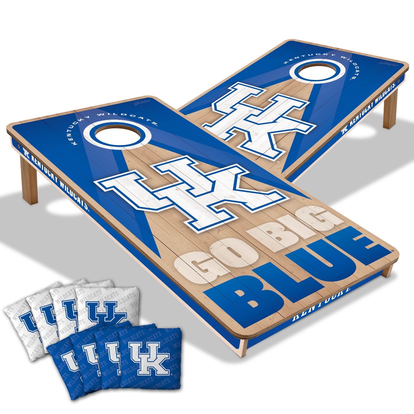 NCAA Kentucky Wildcats 2' x 4' Slogan Series Cornhole