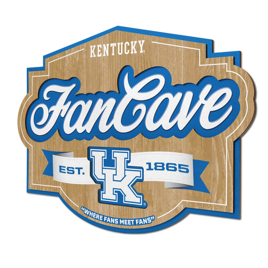 Kentucky Wildcats Fan Cave Sign