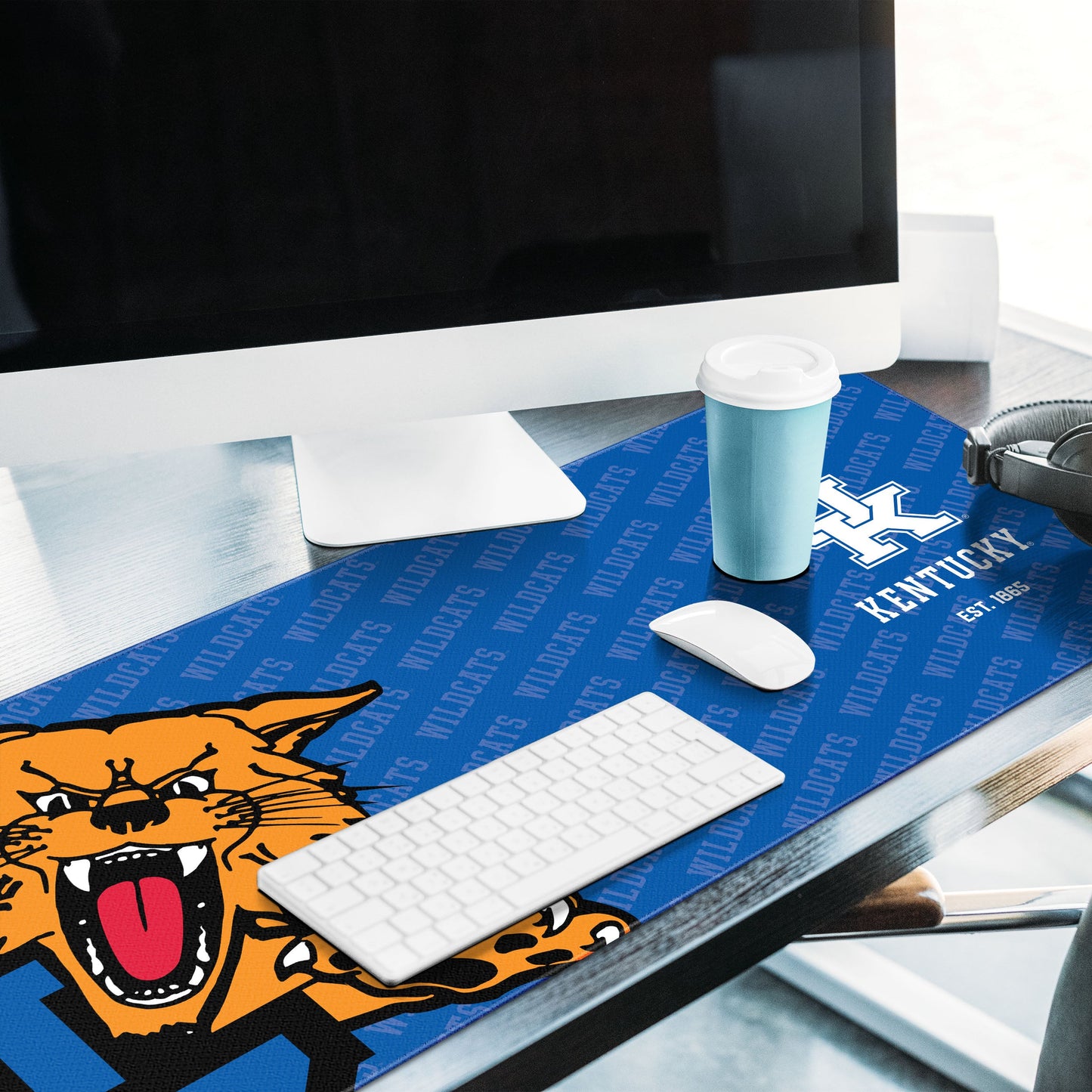 Kentucky Wildcats Logo Series Desk Pad Alt 2