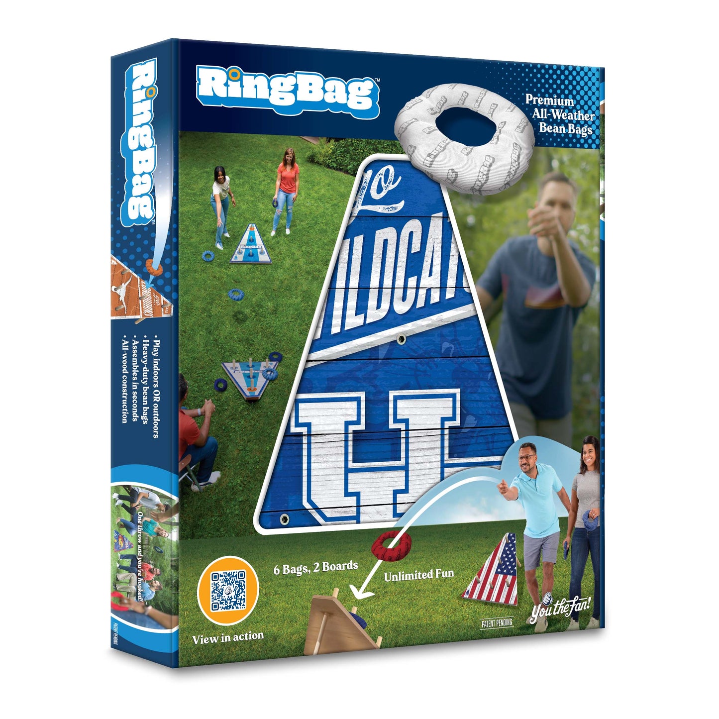 NCAA Kentucky Wildcats Ringbag Outdoor Game