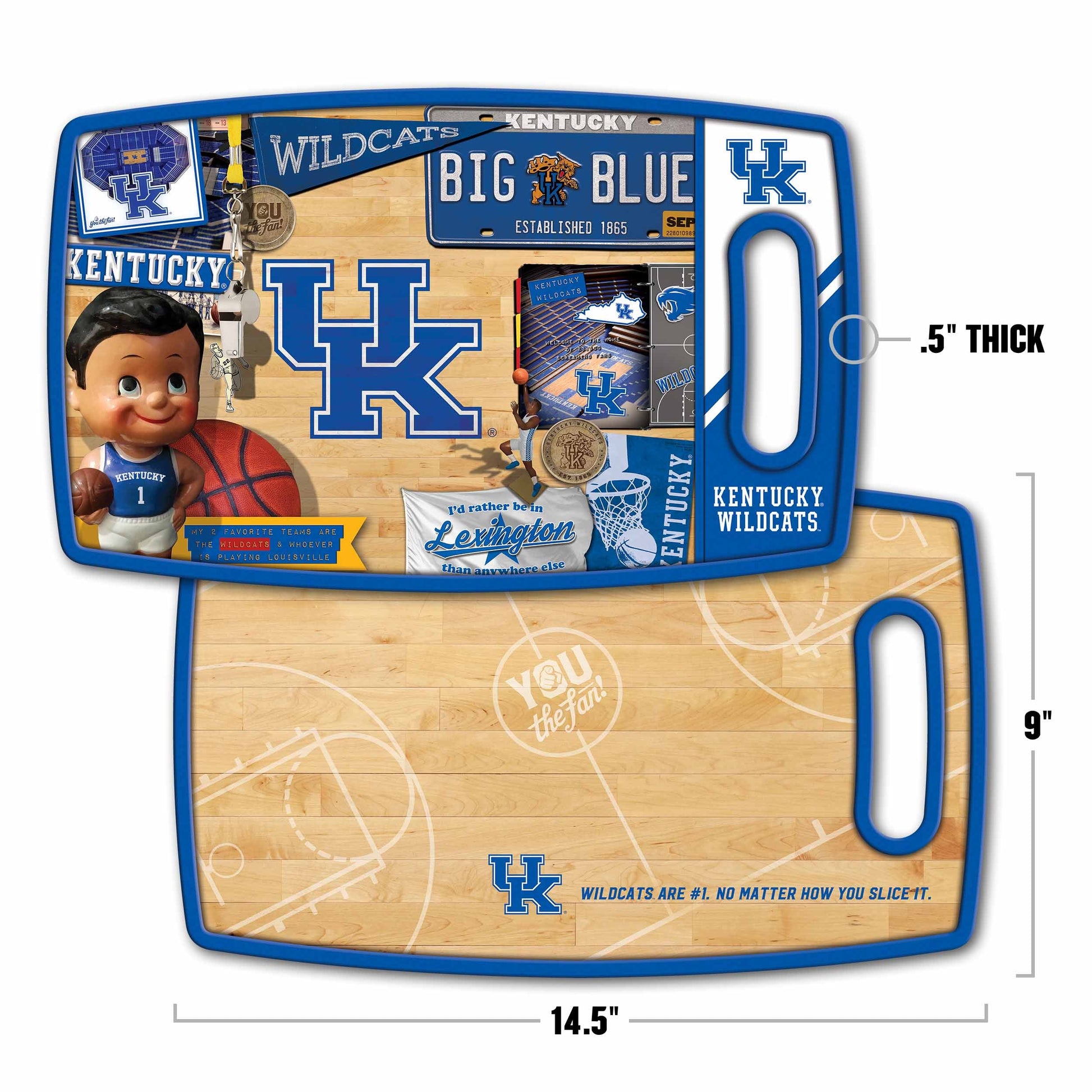 Kentucky Wildcats Retro Series Cutting Board Alt 1