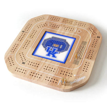 NCAA Kentucky Wildcats StadiumView Cribbage