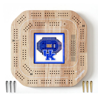 NCAA Kentucky Wildcats StadiumView Cribbage
