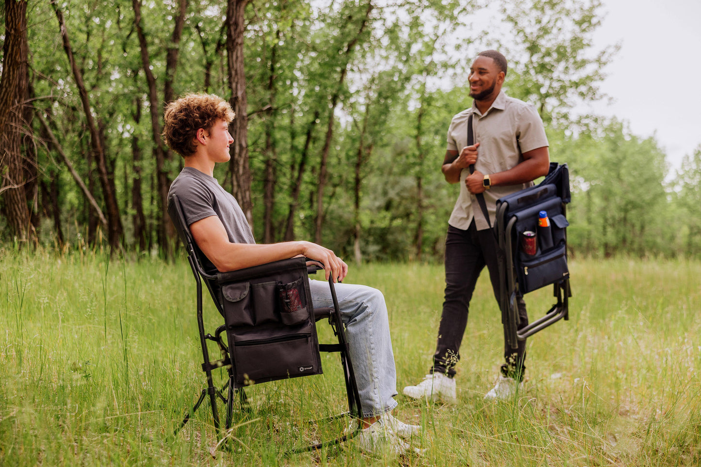 Woodland Rocking Camping Chair