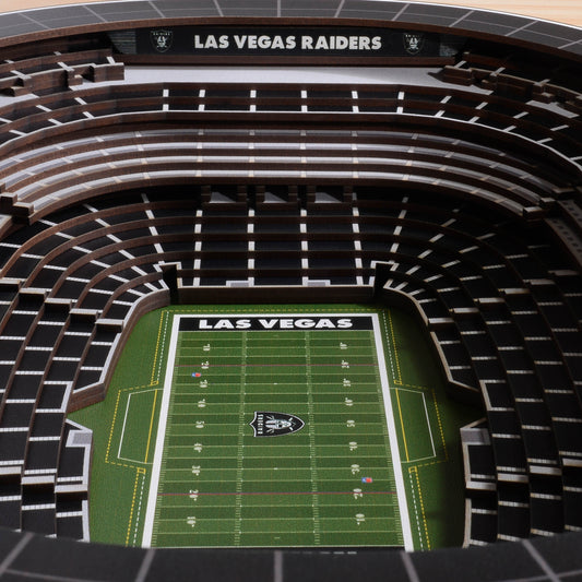 NFL Las Vegas Raiders 25-Layer StadiumView Wallart