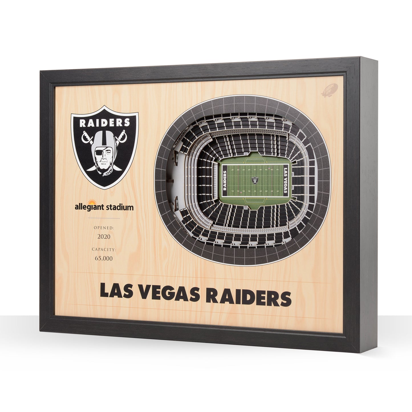 NFL Las Vegas Raiders 25-Layer StadiumView Wallart