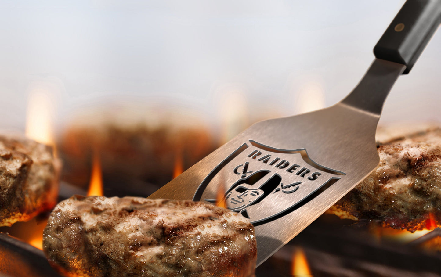 NFL Las Vegas Raiders Spirit Series 3-Piece BBQ Set - Alt View 2