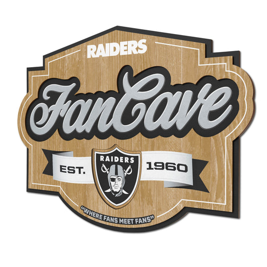 Las Vegas Raiders Fan Cave Wall Art