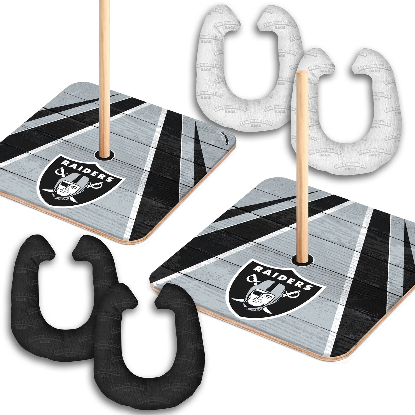 NFL Las Vegas Raiders Horseshoe Bag Game