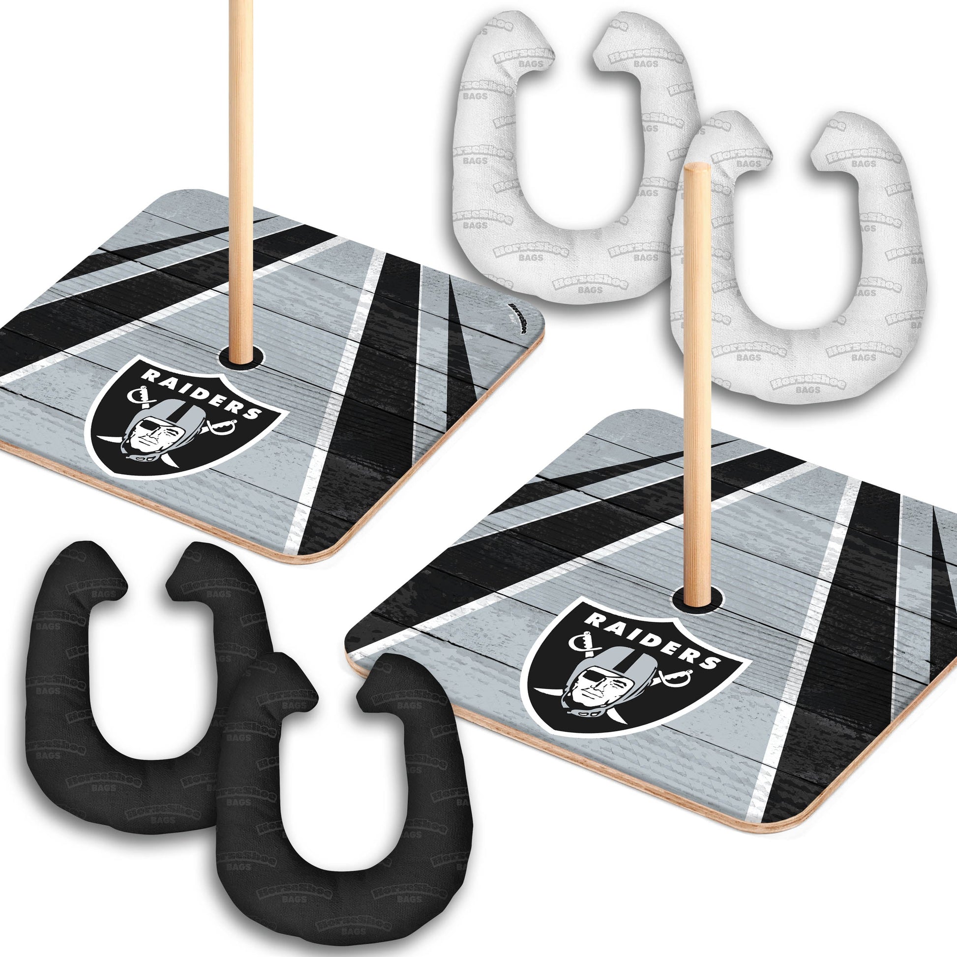NFL Las Vegas Raiders Horseshoe Bag Game