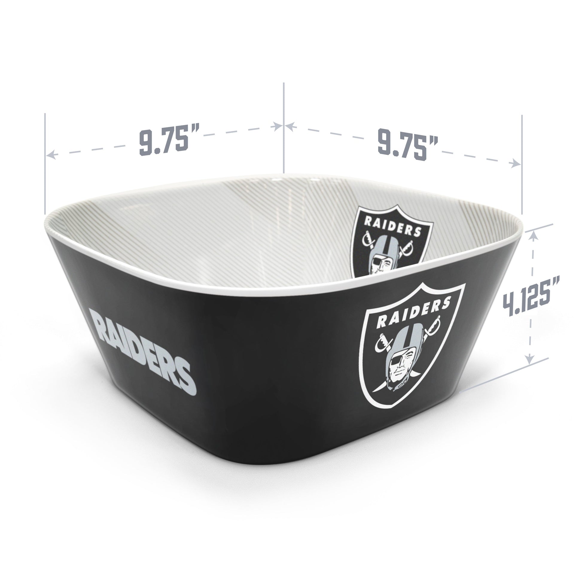 Las Vegas Raiders Large Party Bowl Alt 3