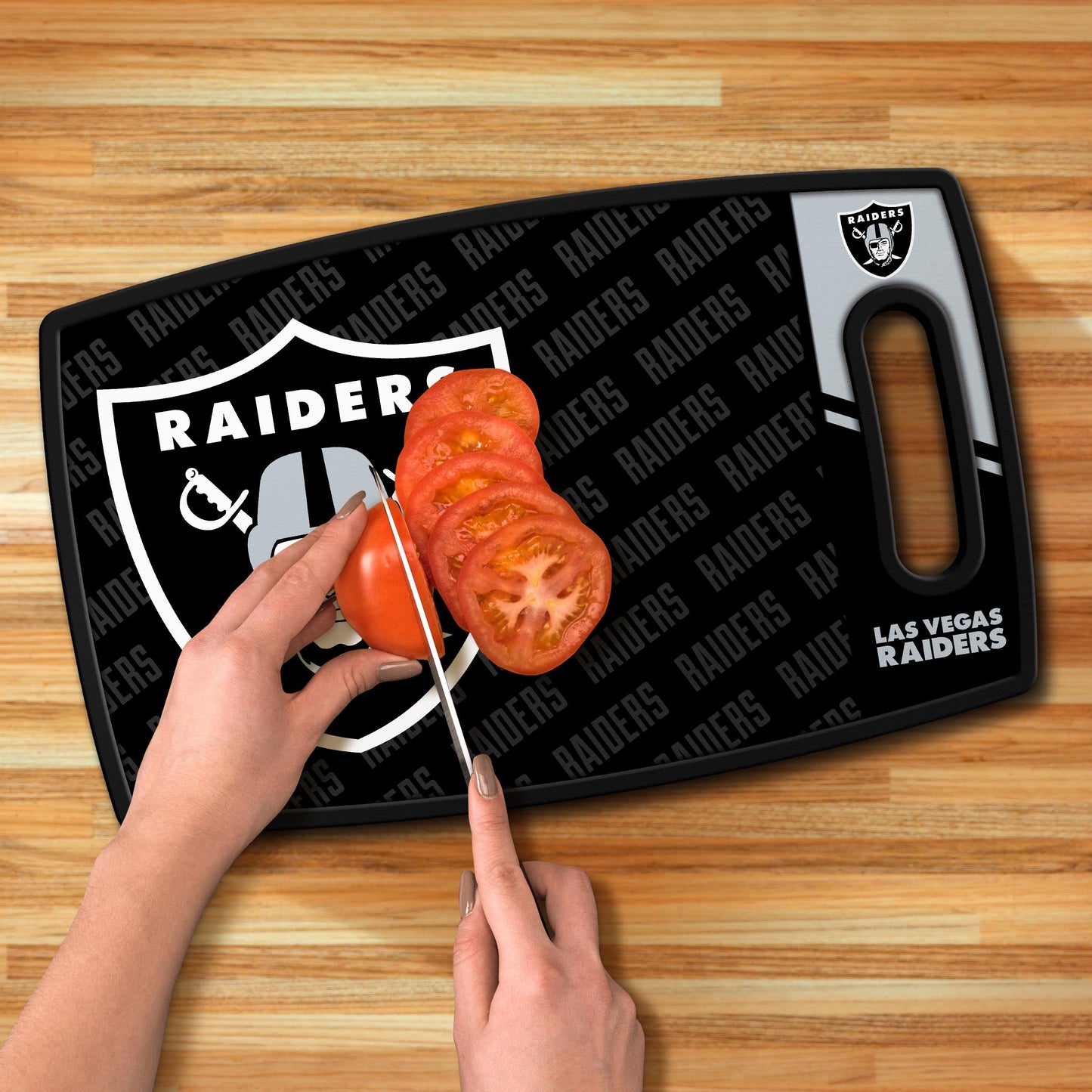 Las Vegas Raiders Logo Series Cutting Board Alt 3