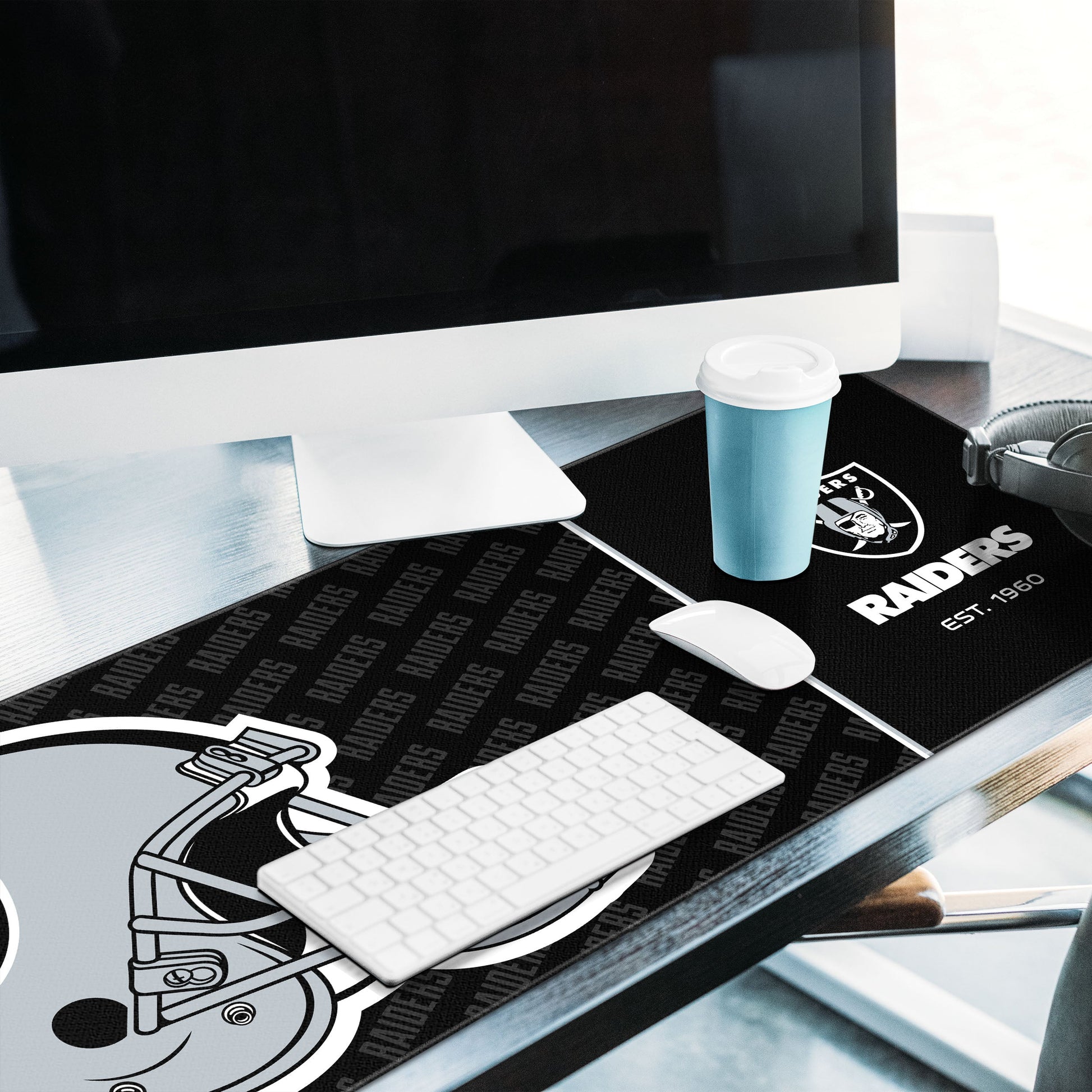 Las Vegas Raiders Logo Series Desk Pad Alt 2