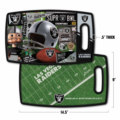 Las Vegas Raiders Retro Series Cutting Board Alt 1