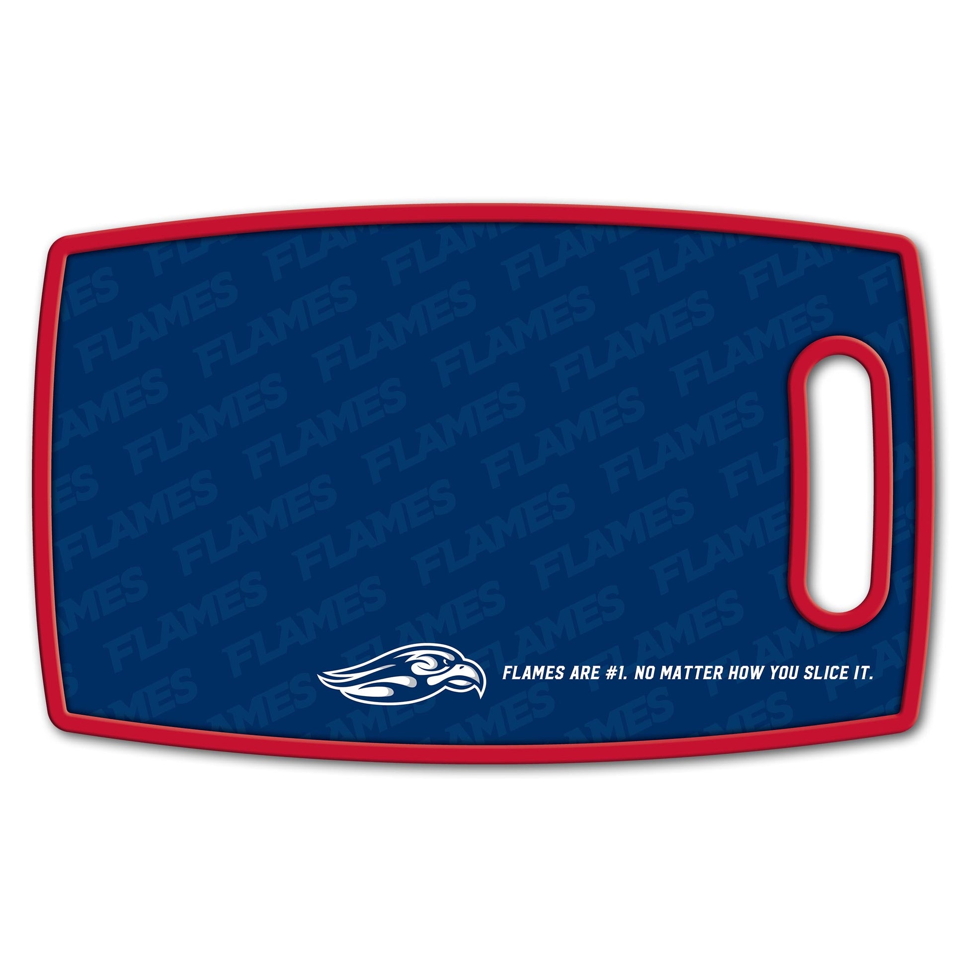 Liberty Flames Logo Series Cutting Board Alt 2