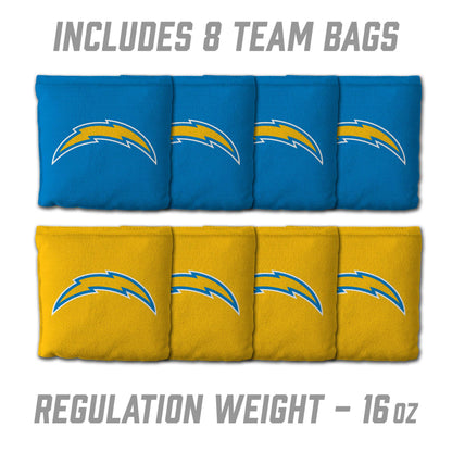 NFL Los Angeles Chargers 2' x 3' MDF Cornhole Set
