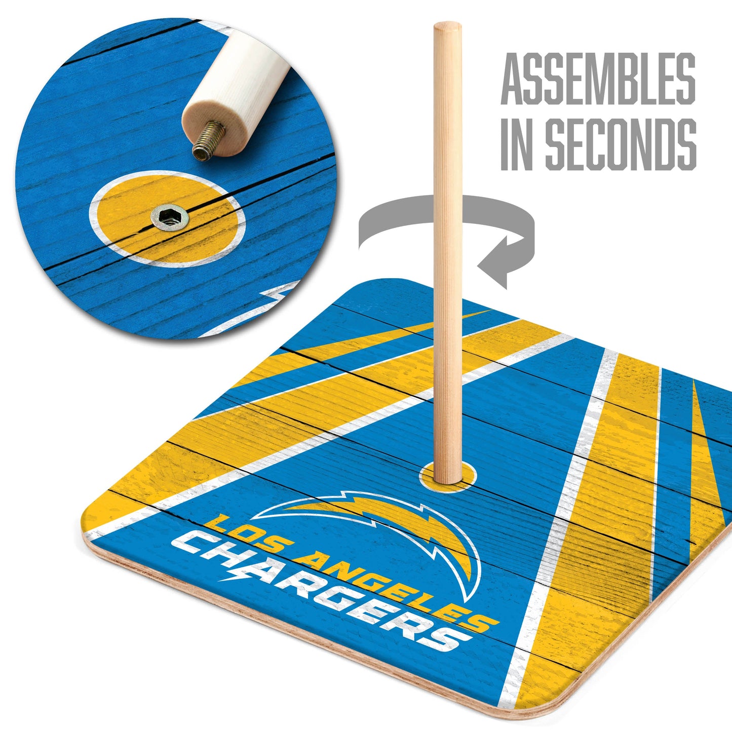 NFL Los Angeles Chargers Horseshoe Bag Game