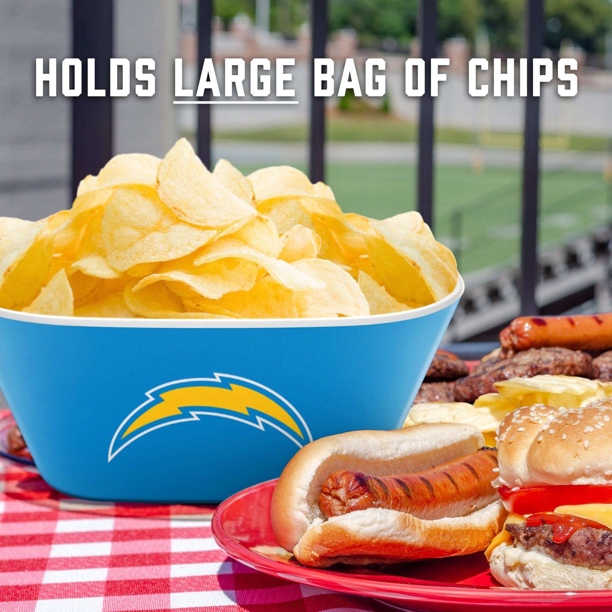 Los Angeles Chargers Large Party Bowl Alt 4