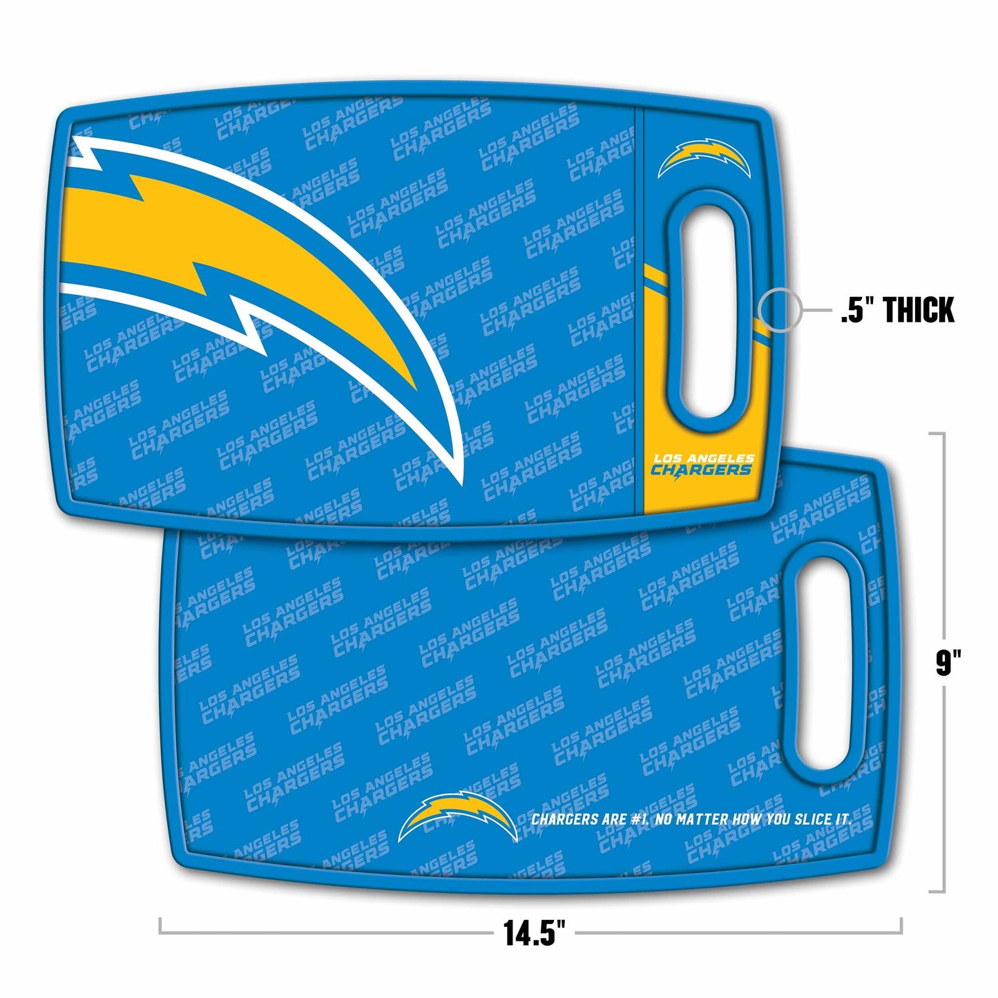 Los Angeles Chargers Logo Series Cutting Board Alt 1