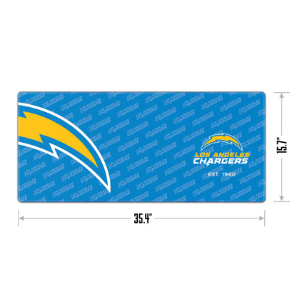 Los Angeles Chargers Logo Series Desk Pad Alt 1