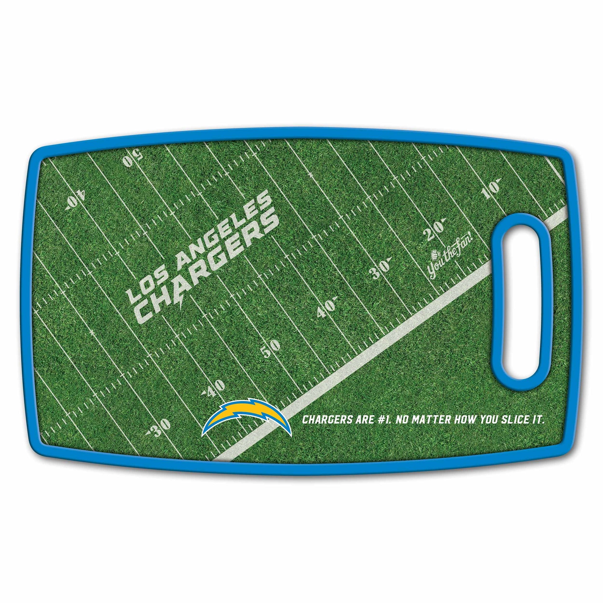 Los Angeles Chargers Retro Series Cutting Board Alt 2