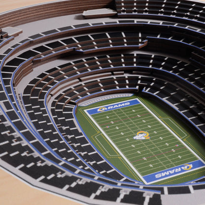 NFL Los Angeles Rams 25-Layer StadiumView Wallart