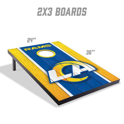 NFL Los Angeles Rams 2' x 3' MDF Cornhole Set