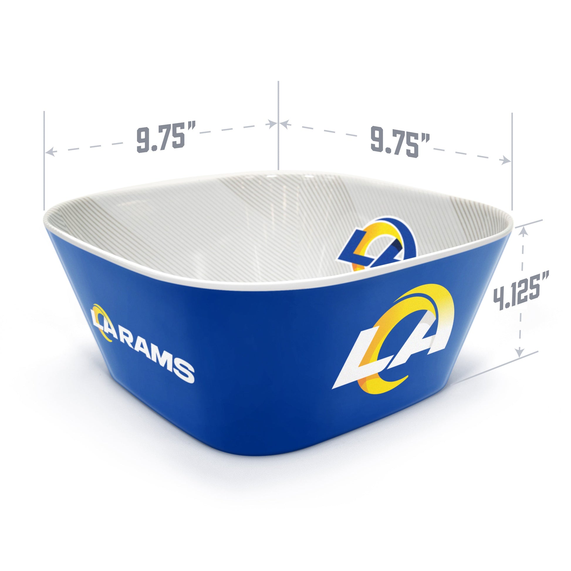 Los Angeles Rams Large Party Bowl Alt 3