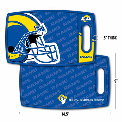 Los Angeles Rams Logo Series Cutting Board Alt 1