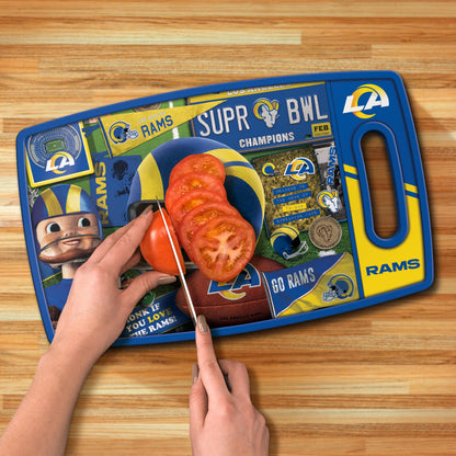 Los Angeles Rams Retro Series Cutting Board Alt 3