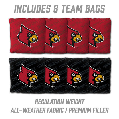 NCAA Louisville Cardinals 2' x 4' Slogan Series Cornhole