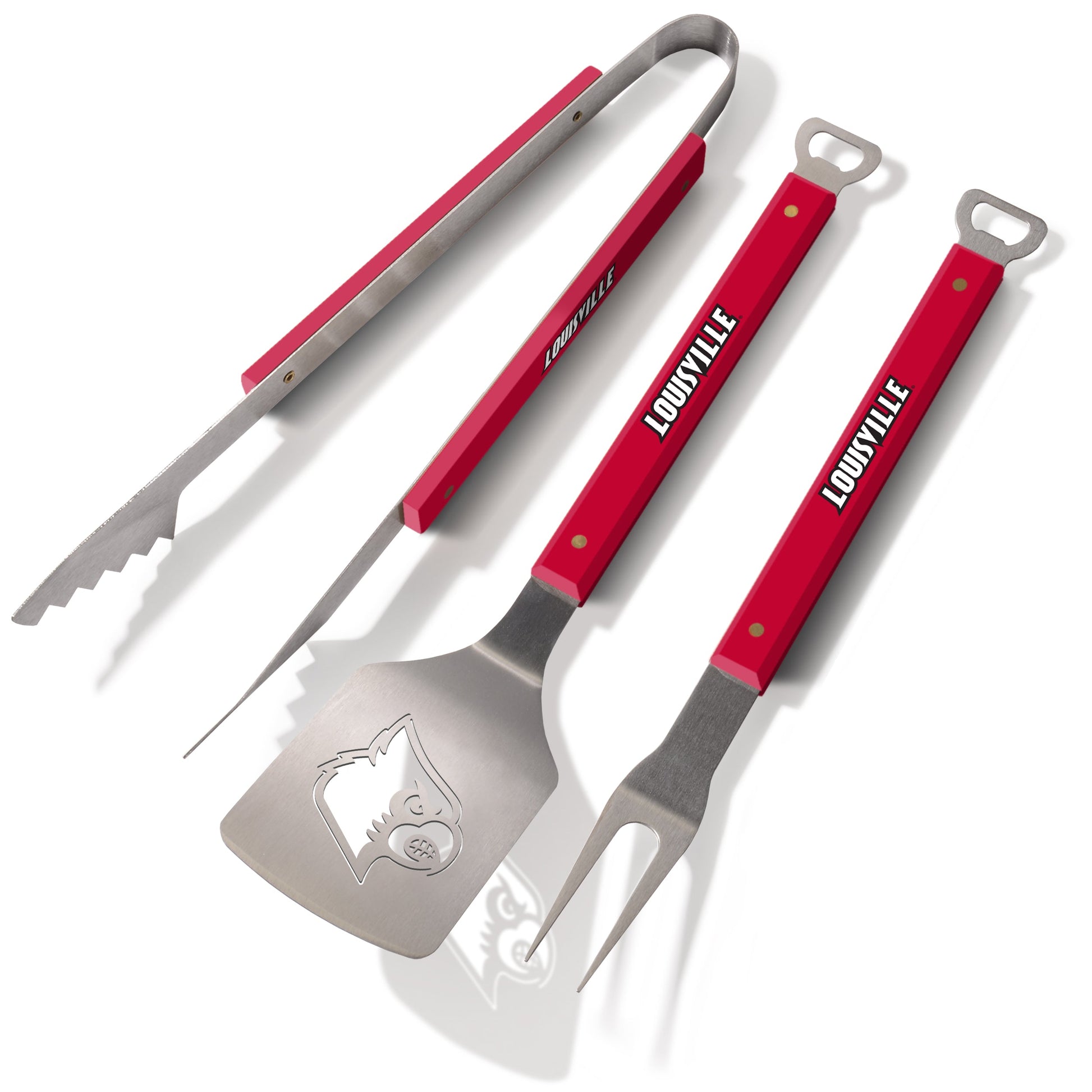 NCAA Louisville Cardinals Spirit Series 3-Piece BBQ Set