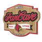 Louisville Cardinals Fan Cave Sign