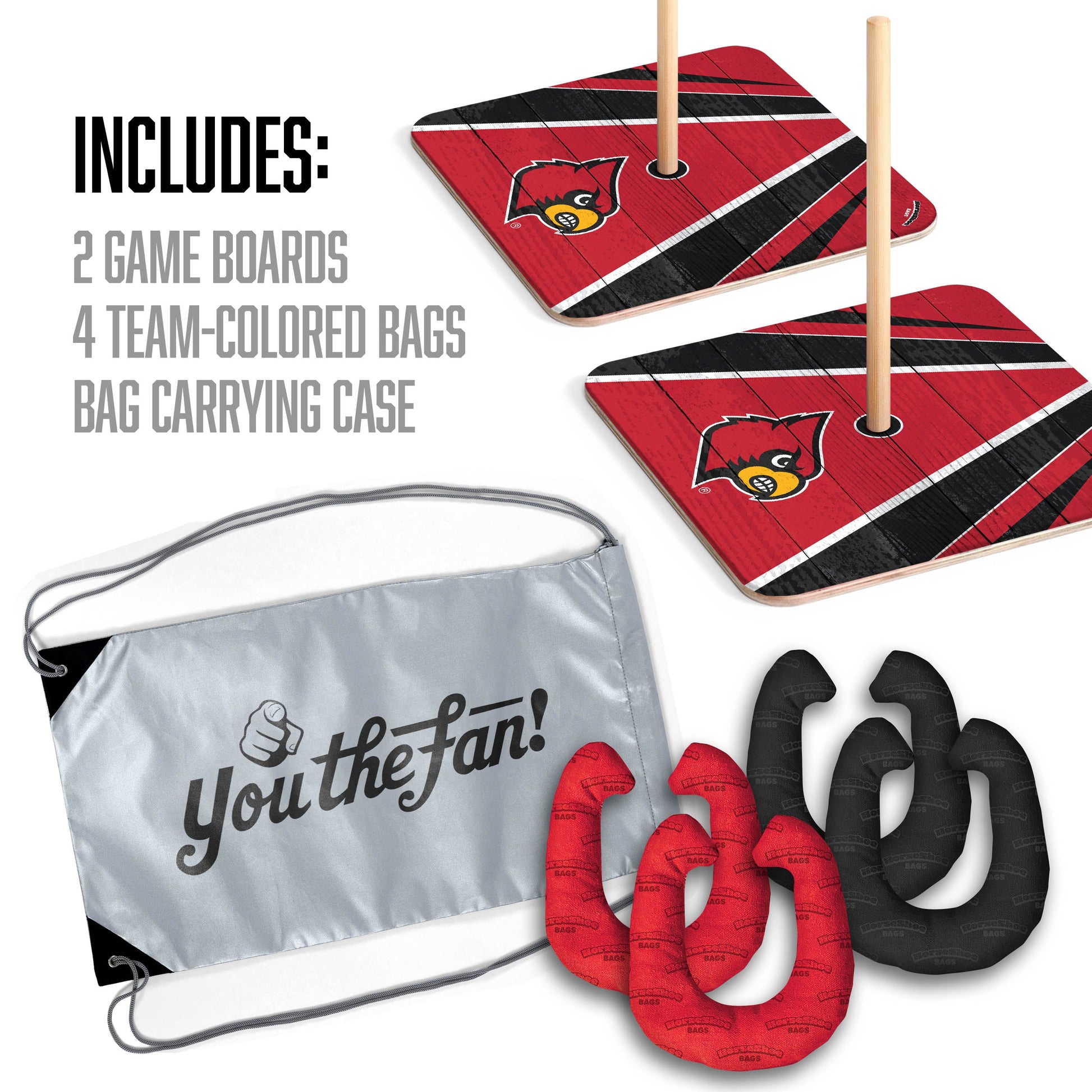 NCAA Louisville Cardinals Horseshoe Bag Game
