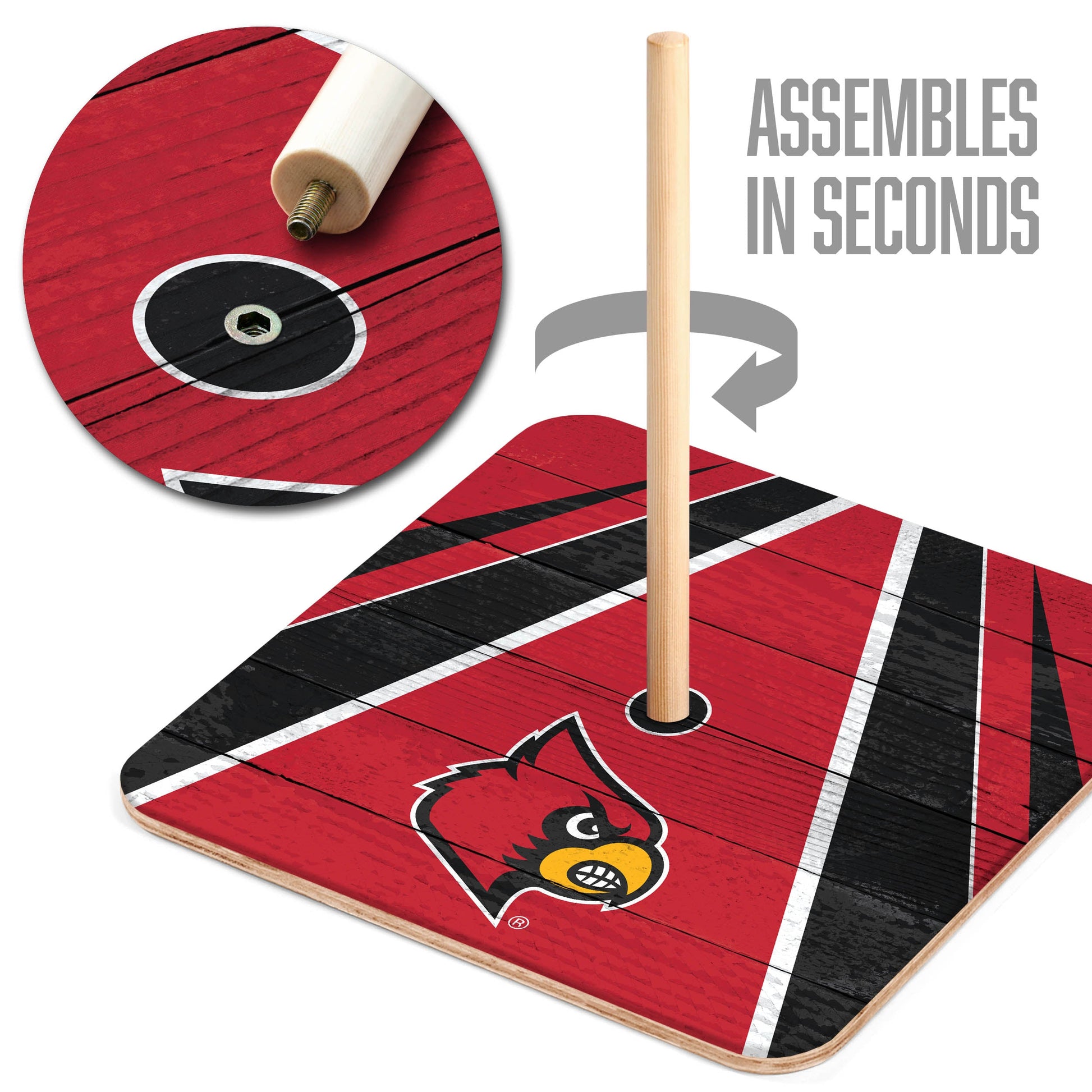 NCAA Louisville Cardinals Horseshoe Bag Game