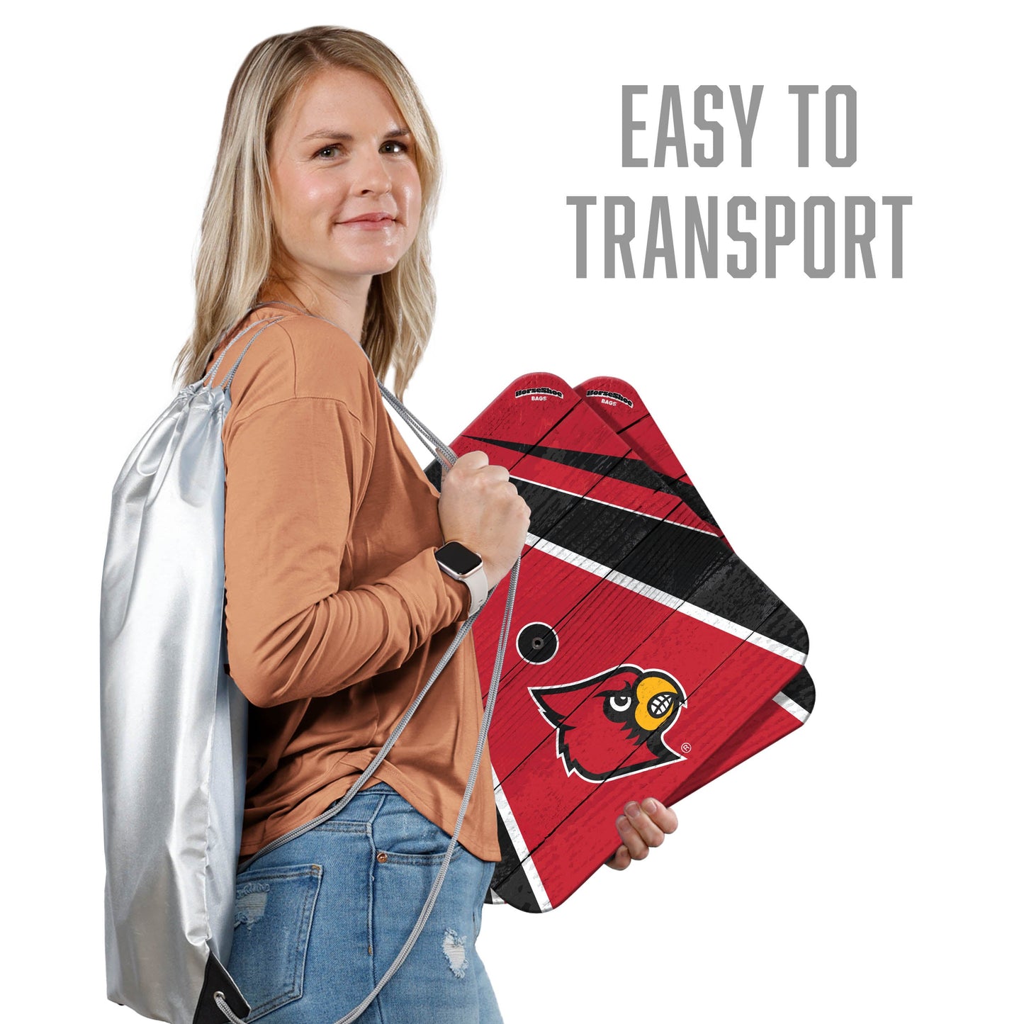 NCAA Louisville Cardinals Horseshoe Bag Game