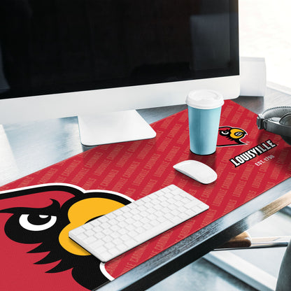 Louisville Cardinals Logo Series Desk Pad Alt 2