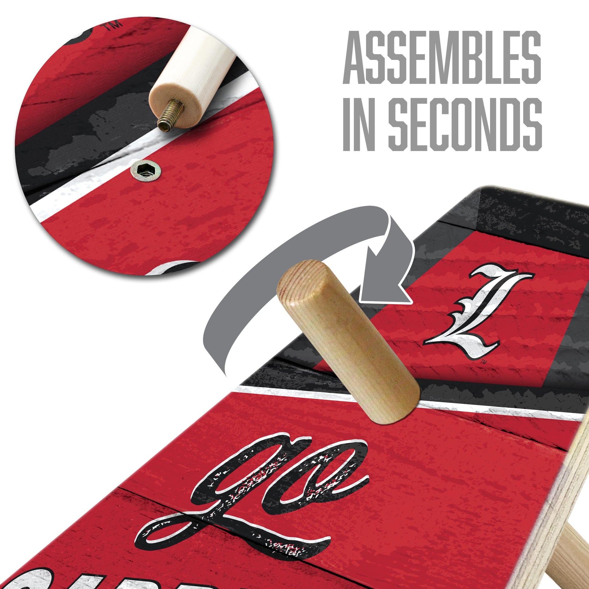 NCAA Louisville Cardinals Ringbag Outdoor Game