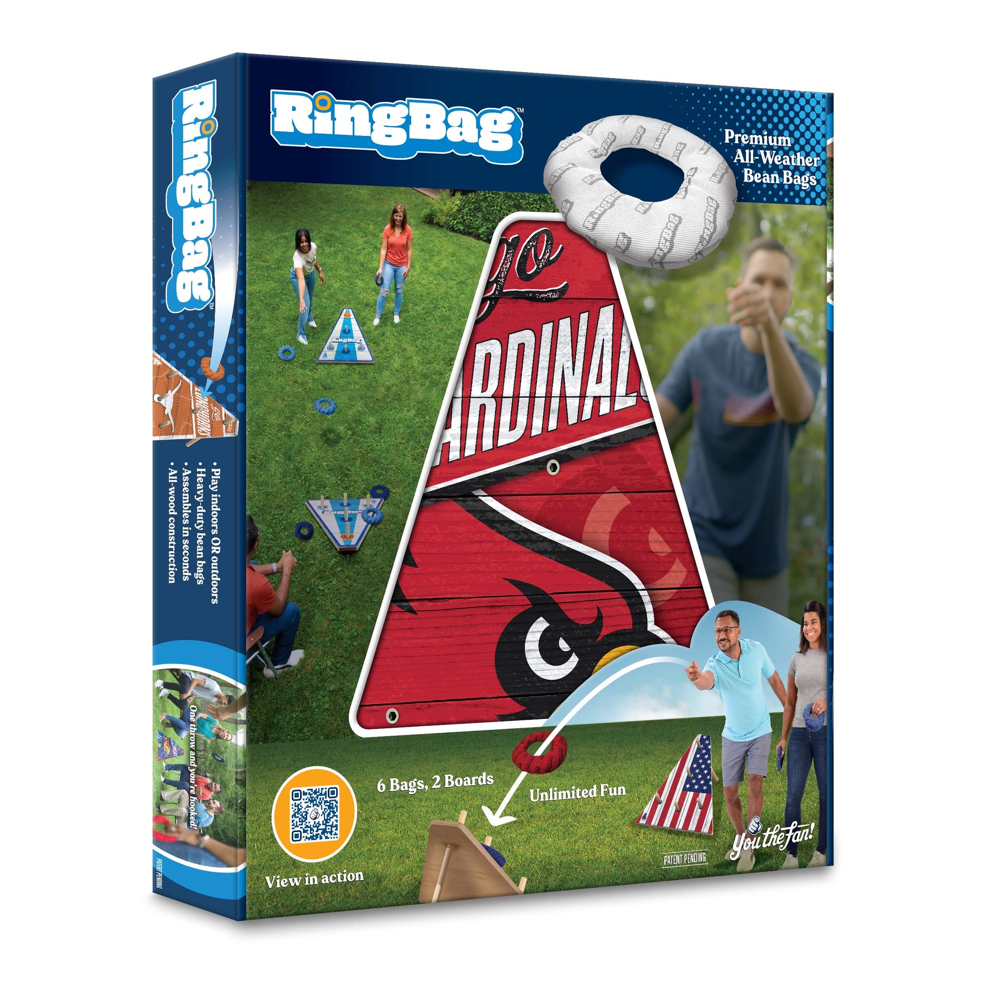 NCAA Louisville Cardinals Ringbag Outdoor Game