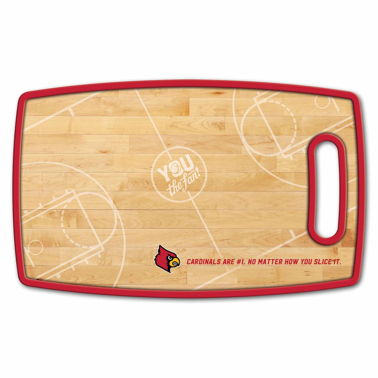Louisville Cardinals Retro Series Cutting Board Alt 2